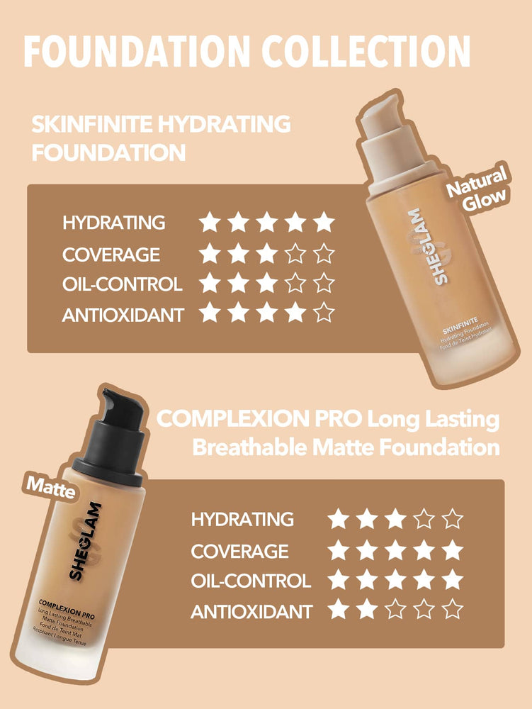 Complexion Pro Long Lasting Breathable Matte Foundation Sample-Bamboo