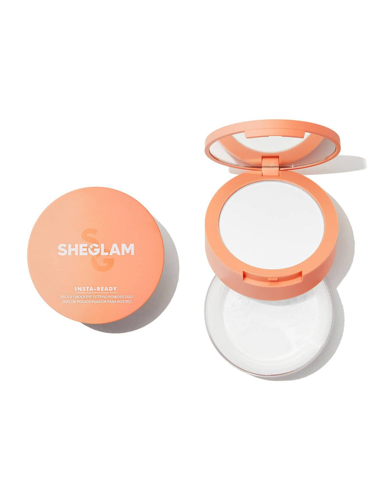 Insta-ready Face & Under Eye Setting Powder Duo-Translucent