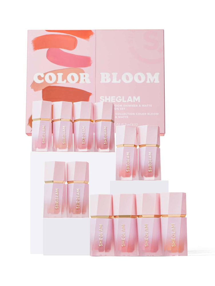 Color Bloom Liquid Blush Shimmer & Matte Collection Set