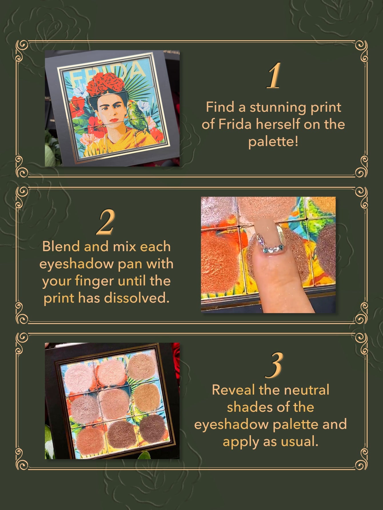 Frida Kahlo X SHEGLAM X Frida Kahlo Masterpiece Eyeshadow Palette