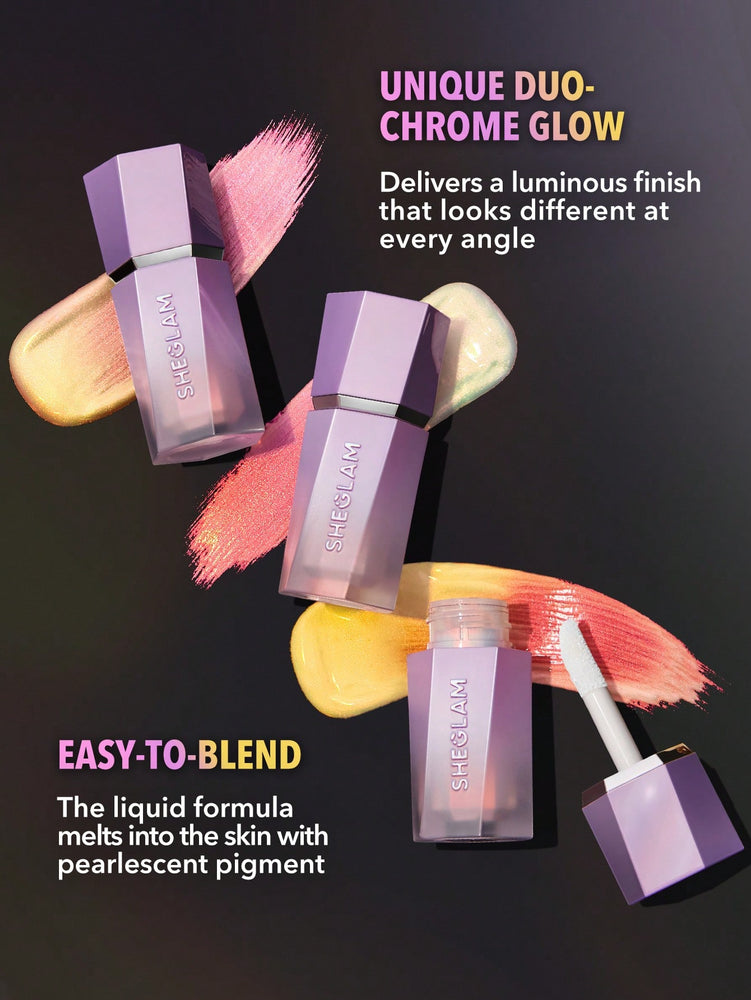 Chroma-Glow Bloom Liquid Highlighter-Flying comet