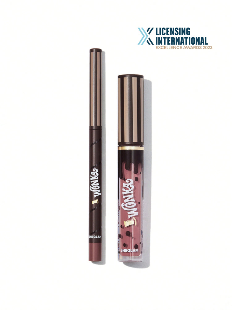 | Willy wonka Cocoa Kiss Lip Duo-Cookies N' Milk