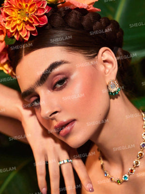 Frida Kahlo X SHEGLAM X Frida Kahlo Self Portrait Cream Blush-Folk Art