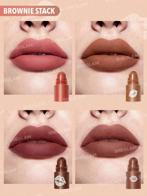 Mega Lip Stacks-brown-Brownie Stack