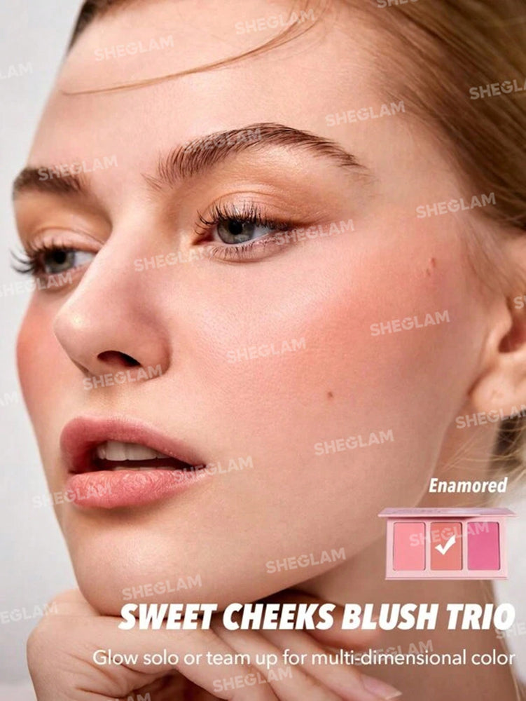 Sweet Cheeks Blush Trio-Enamored