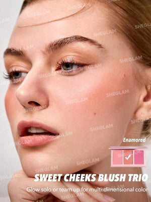 Sweet Cheeks Blush Trio-forelsket