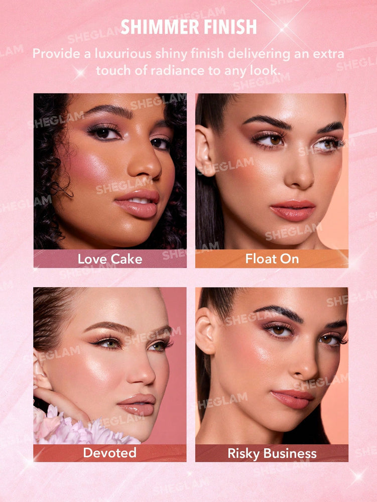 Color Bloom Liquid Blush Shimmer & Matte Collection Set