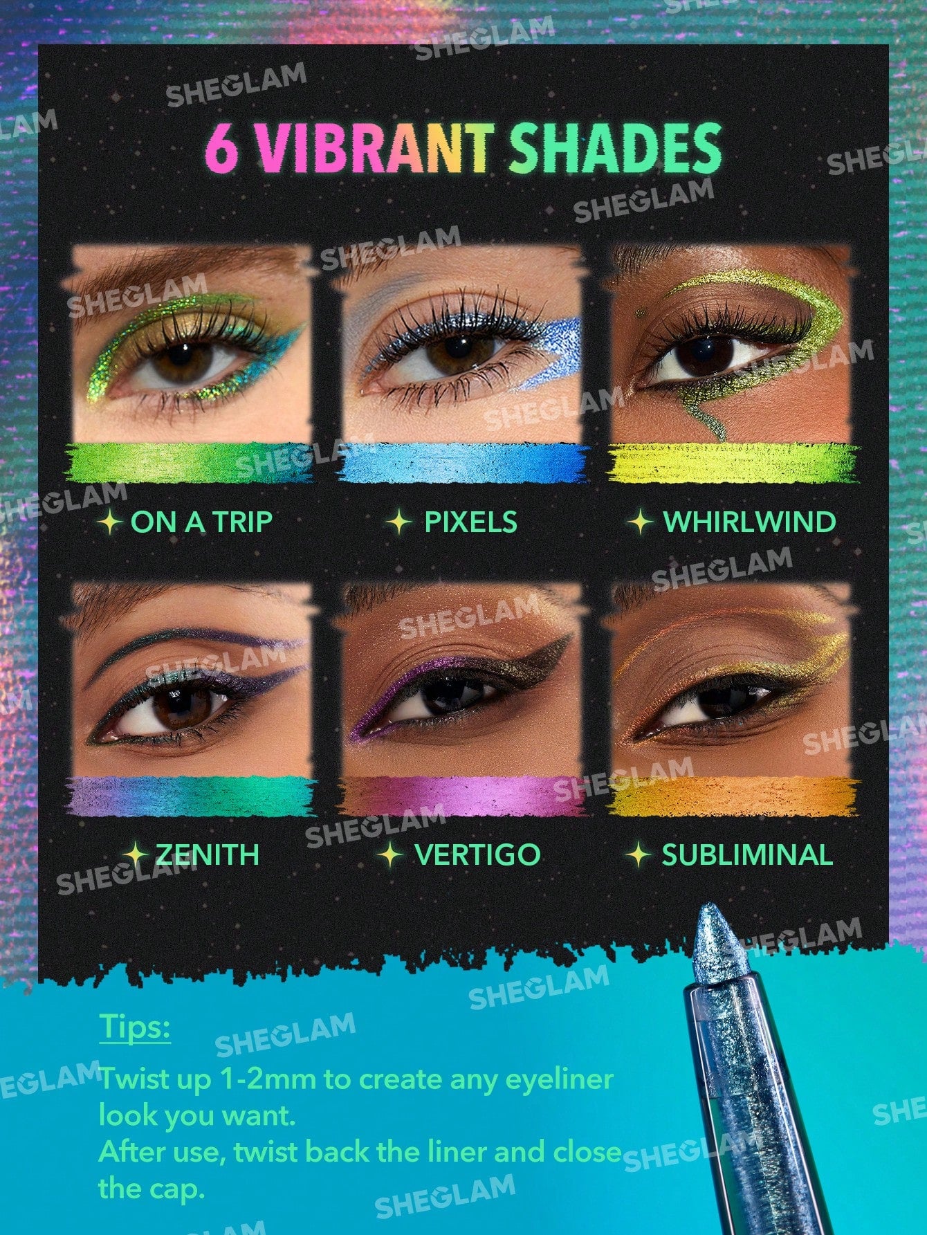 Chroma Zone Multichrome Gel Liner-Whirlwind