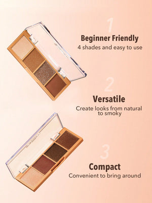 Essential Square Eyeshadow Quad-Veil