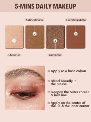 Essential Square Eyeshadow Quad-Veil