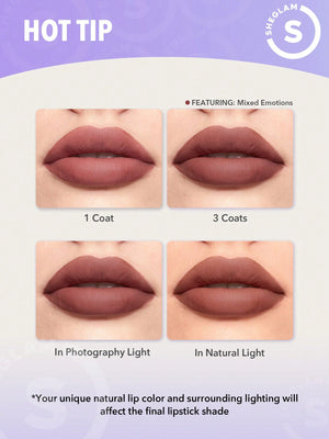 Cosmic Crystal Matte Lipstick - Gemengde Emoties