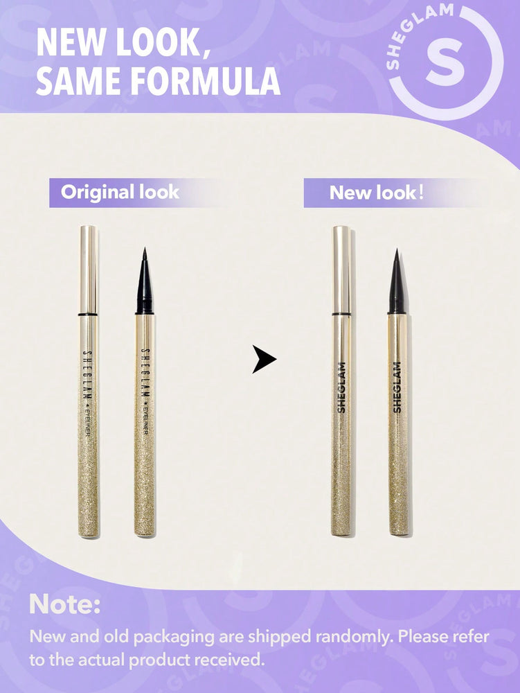 Wodoodporny eyeliner w płynie Line & Define - Brązowy