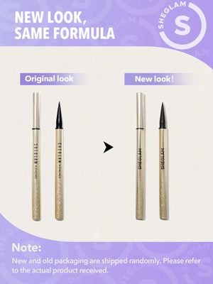 Line & Define Waterproof Liquid Eyeliner - Brun