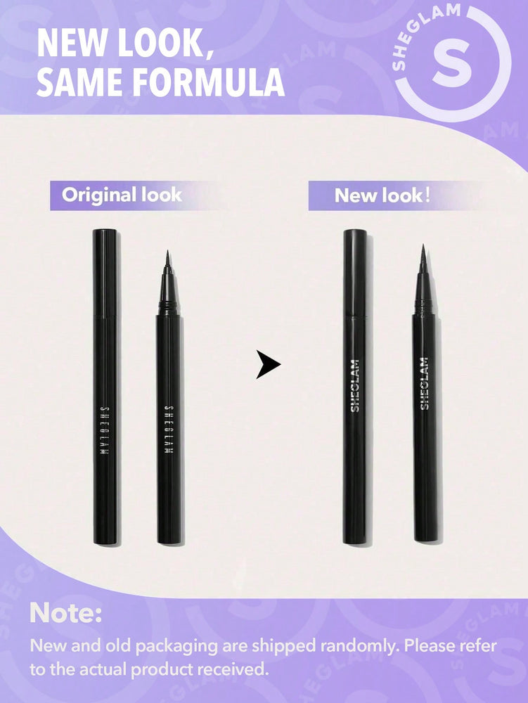 On Fleek Long Lasting Liquid Eyeliner - שחור