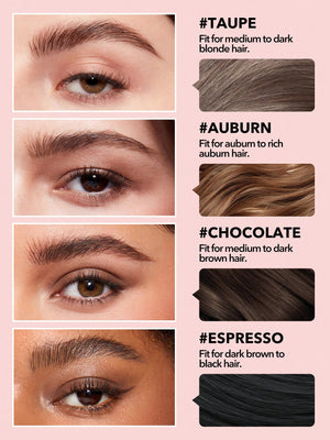 Better Brows Long Lasting Eyebrow Pencil-Taupe