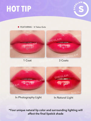 Mirror Kiss High-Shine Lipstick-Own Your Shine