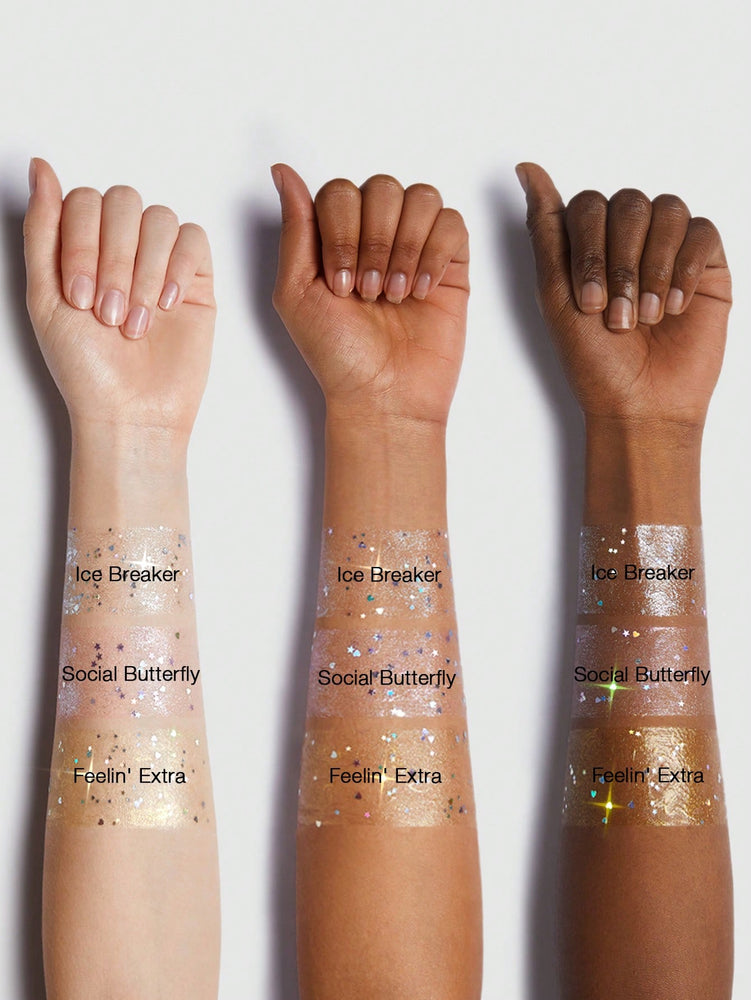 Party Starter Body Highlighter Glitter Gel-Feelin' Extra