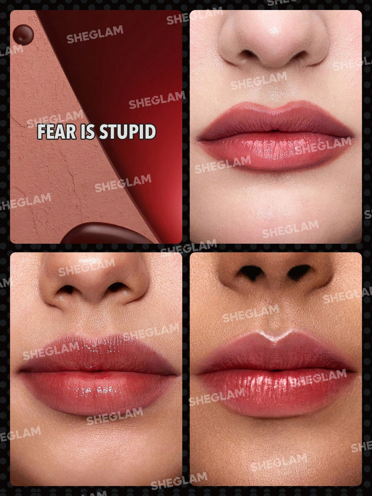 Marilyn Monroe X SHEGLAM Vintage Lip Duo-Fear Is Stupid