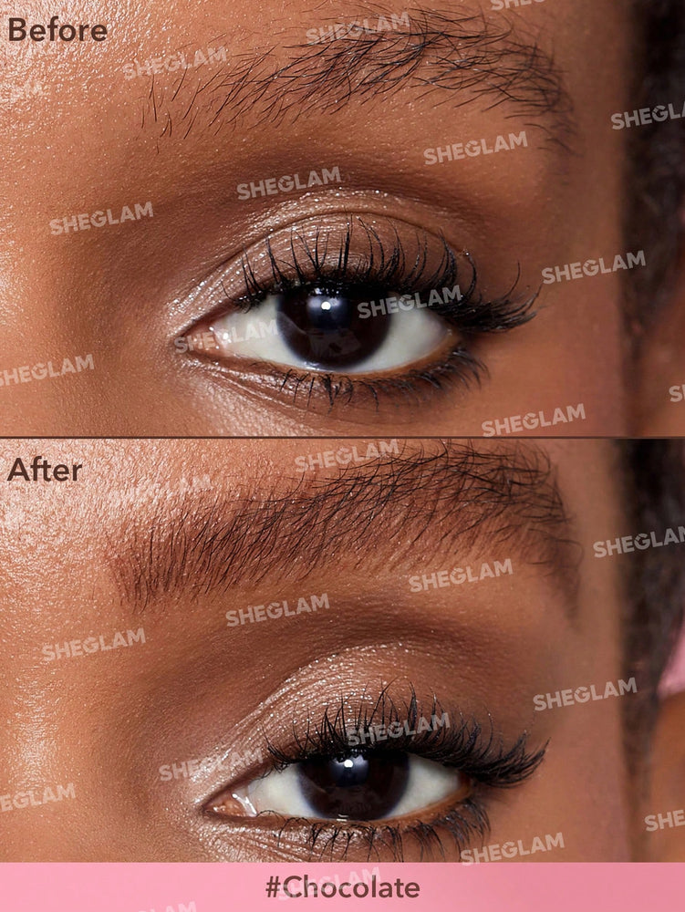 Brow-Fection Angled Brush & Dip-Chocolate