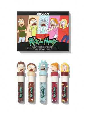 Rick and Morty X SHEGLAM Family Counseling Lip Gloss Set