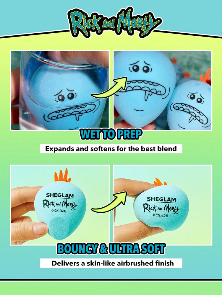 Rick and Morty X SHEGLAM Mr. Meeseeks Beauty Sponge