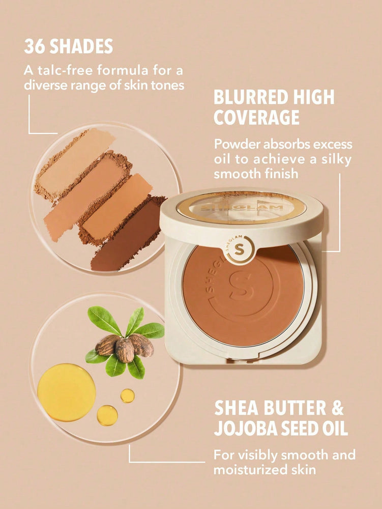 Skin-Focus High Coverage Powder Foundation-Fair