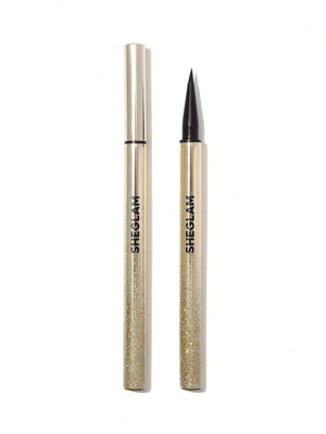 Wodoodporny eyeliner w płynie Line & Define - Brązowy