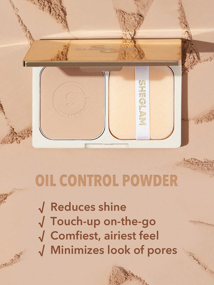 Light Through Oil Control Powder - Nude Pink