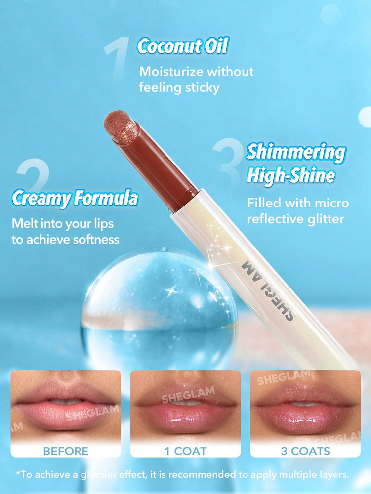 Pout-Perfect Shimmer Lip Plumper-Sugar Crystal