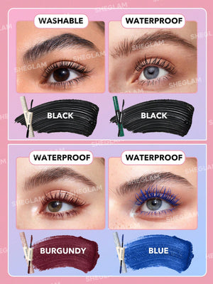 All-In-One Volume & Length Mascara-Waterproof Blue