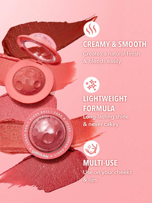 Lunar Orbit Blush Ball-Adorn