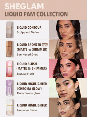 Sun Beam Matte Liquid Bronzer-Toffee