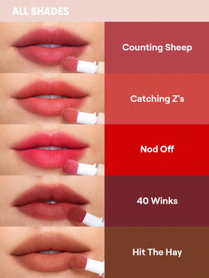 Pout Pillow Cushion Matte Liquid Lipstick-Catching Z's